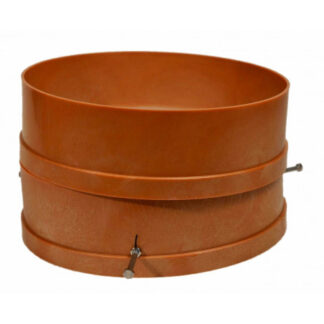 Plastic single strainer with hooks, 30 cm