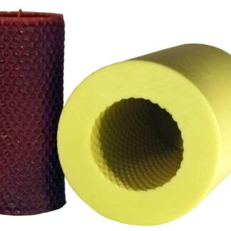 Honeycomb Cylinder Beeswax Candle Mold