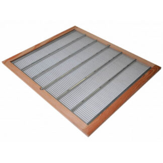 Queen excluder, metal wire, 50x50 with frame