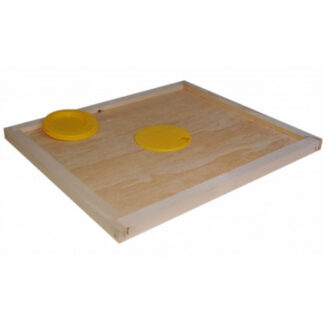 Round plastic bee escape, 43x50 cm board