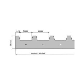 spacer for 6 combs 233 mm