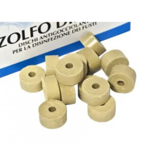 Sulphur discs approx. 140 g, 15 pcs