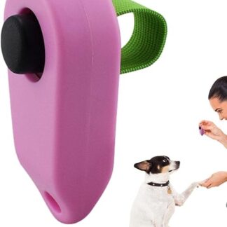 Fulenyi Dog Training Clicker, Dog Clicker for Training, Clicker Tool for Dog Training, Clicker and Behavior Aids for Training Pets, Cats and Dogs, Practical and