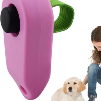 JINGAN Dog Clicker for Training, Dog Clicker for Training - Pet and Behavior Aids, Practical and Effective Clicker Training Tools for Puppy or Cat