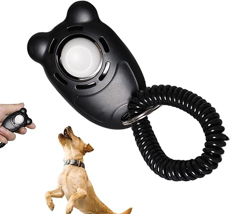 Trainings-Clicker für Haustiere, Clicker für Hundetraining, Verhaltensklicker mit Armband | Verhaltenshilfe für Hunde