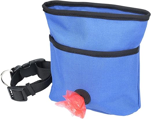 Hundetraining Treat Bag - Bundeshund -Behandlungshalter, Wasserdicht Leckdichte Haustiernahrungsspender Mit Poop -Beutelfach Für Tägliche Ausbildung, Verhaltenshilfe, Wandern, Outdoor -Abenteuer Und R
