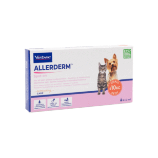 Virbac ALLERDERM SPOT-ON S-I-S 2 мл x 6 шт. для собак и кошек с дерматологическими проблемами