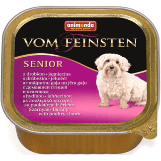 Animonda SZALKA VOM FEIN PIES SENIOR 150 г паштет из птицы с бараниной