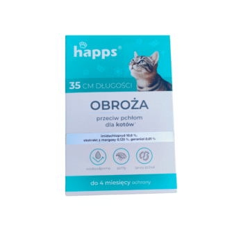 Ошейник Bros HAPPS от блох для кошек 35 см