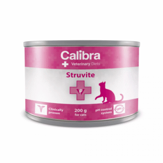 CALIBRA VD CAT STRUVITE 200 G ветеринарный корм для кошек, страдающих заболеваниями мочевыводящих путей, в том числе струвитными камнями