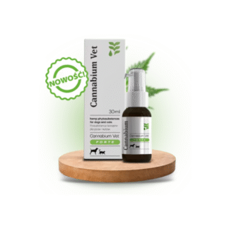 Hemplab CANNABIUM VET FORTE 10% 30 мл масло для приема внутрь с дозатором для собак и кошек