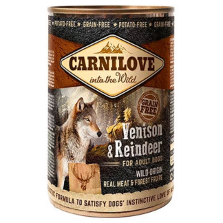 Carnilove DOG GAME/REINDEER 400 г влажный консервированный корм для собак без зерна