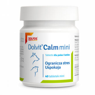 Dolfos DOLVIT CANIS/CAT CALM MINI 40 TABELTS успокаивающее средство для собак и кошек