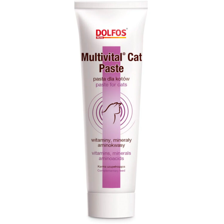 Витаминная паста Dolfos MULTIVITAL CAT PASTE 100 г для кошек