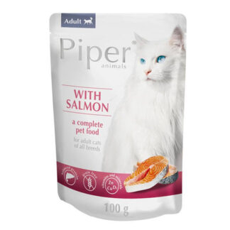 Dolina Noteci PIPER FOR CATS WITH SALMON SACHET 100 G