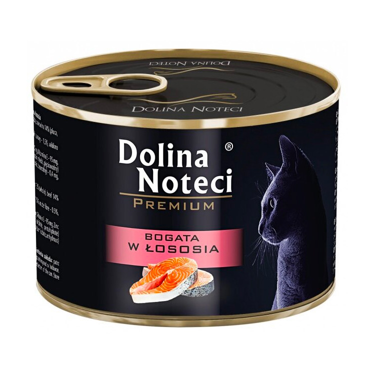 Dolina Noteci PREMIUM CAT CAN 185 G SALMON FILLET