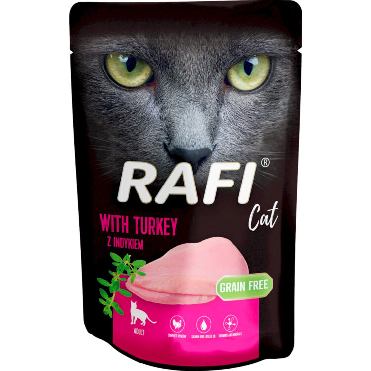 Dolina Noteci RAFI CAT SACHET 100 G TURKEY PATE for cats