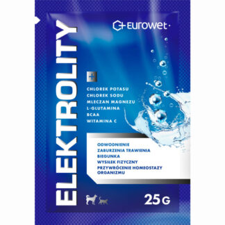 Eurowet ЭЛЕКТРОЛИТЫ 25 г пакетик для собак/кошек