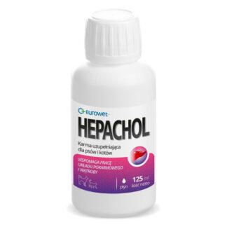 Eurowet HEPACHOL 125 мл для собак и кошек поддерживает работу пищеварительной системы и печени