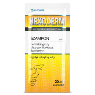 Eurowet HEXODERM 20 мл шампунь для грызунов и пушных животных в саше