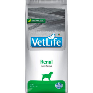 Farmina VET LIFE RENAL DOG 2 кг корм для взрослых собак, страдающих хронической или острой почечной недостаточностью