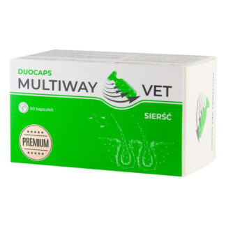 JM Sante MULTIWAY VET DUOCAPS HAIR 60 КАПСУЛ средство для шерсти, кожи и когтей для собак и кошек