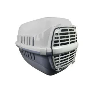 Pet Nova TRANSPORTER COMFORT, NAVY BLUE, size 48.5 cm, plastic doors (p-comfortrans-bl)