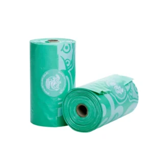 Эко-ароматизированные пакеты для мусора от Pet Supplies, 15 штук (1 рулон)