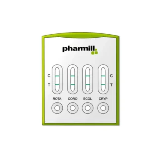 Тест Pharmill DIAR (1 шт.) выявляет возбудителей, являющихся наиболее распространенными причинами диареи у крупного рогатого скота *АКЦИЯ 10+1*