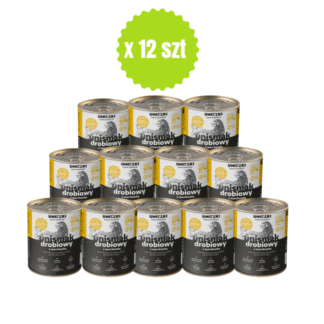 Uniszki UNISMAK POULTRY 410 G SET OF 12 CANS