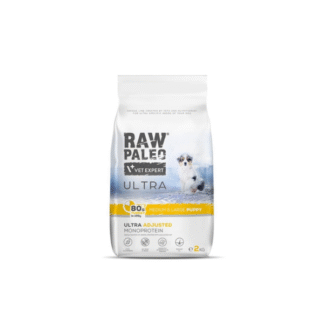 Корм Vet Expert RAW PALEO ULTRA DOG PUPPY MEDIUM&LARGE TURKEY с индейкой для щенков средних и крупных пород *АКЦИЯ*