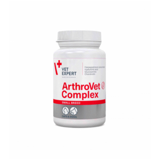 Vet Expert ARTHROVET COMPLEX ДЛЯ МЕЛКИХ ПОРОД И КОШЕК 60 КАПСУЛ для мелких собак и кошек для суставов