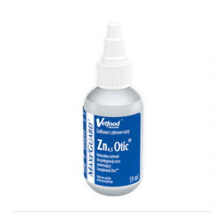 Vetfood MAXI/GUARD ZN 4.5 OTIC 59 мл жидкость для ухода за ушами, также применяется при грибковых инфекциях