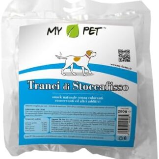 Tranci di Stoccafisso - Snack per cani - 250 g