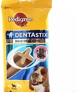 Pedigree DentaStix Medium - Snack per l'igiene orale per cani di taglia media (7)