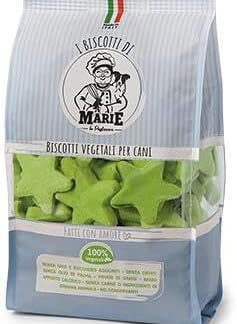Biscotti di Marie Vegetali per Cani, Stella al Kiwi, Biologici, 400g