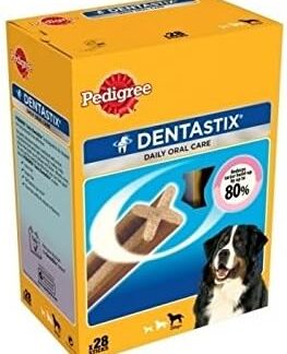 Pedigree Dentastix Maxi 21+7 Snack per Cane 28 Pezzi in Formato bustina