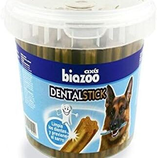 BIOZOO – BASTONCINI VERDI PER IGIENE DENTALE SNACK PER CANI 600 GR