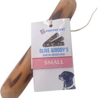Express Pet Supplies Snack per cani in legno di ulivo (10 pezzi)