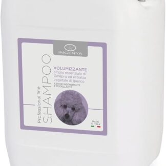 CAMON | Shampoo Volumizzante 5L con Olio di Ginepro e Estratto di Iperico, Ideale per Tutti i Tipi di Pelo