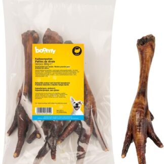 Boomy - Snack naturali per cani - Gambe di tacchino essiccate - 2 x 3 pezzi