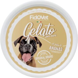 Fidovet Gelato per Cani Gusto Ananas - 200 g