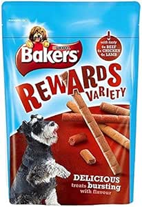 Panettiere cane trattata misto diverso ricompense 100 G (Confezione da 4)