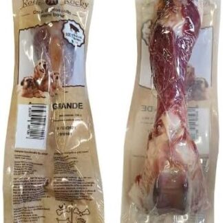 Snack Osso Di Prosciutto Grande Rolls Rocky Per Cani Cane Dog. 3 PEZZI DA 300g CADAUNO