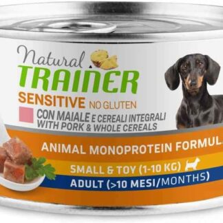 Natural Trainer Mini Maiale, Piselli, Olio, 150g