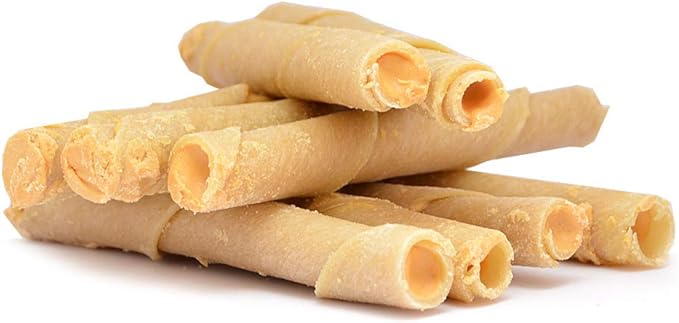 Nobby 10 rotoli da masticare ripieni di formaggio, 12 cm, confezione risparmio da 10 x 22 g