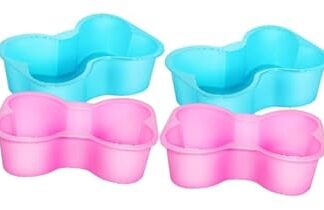PRETYZOOM 4 Set Di Per Dolci in Silicone Per Animali Domestici Non Adatti Per Cotture Elevate Per Dolcetti Per Cani 2 Pezzi*4