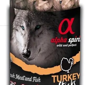 ALPHA SPIRIT Canine Snack Tacchino Scatola 16X 35GR