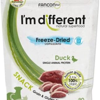 I'm different, snack liofilizzato monoproteico Anatra