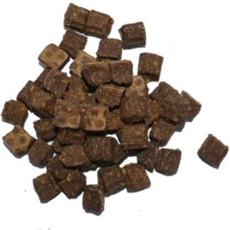 Dei NATURE Cubetti di Coniglio, Snack Naturale per addestramento cani, 400g senza grassi e zuccheri